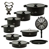 سرویس قابلمه ۲۱ پارچه راکلند اصل رنگ بندی موجود