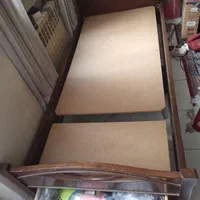 تخت خواب چوبی یکنفره کشو دار.|تخت و سرویس خواب|تهران, توحید|دیوار
