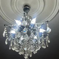 ۳ عدد لوستر کریستال
