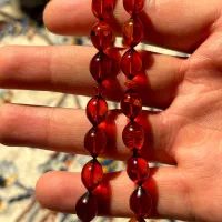 تسبیح کهربا سرخ|جواهرات|تهران, شهرک محلاتی|دیوار