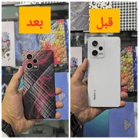 گلس پشت و دور برای گوشی اپل سامسونگ شیائومی