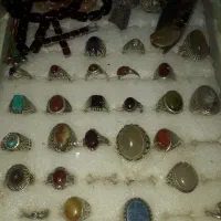انگشتر نقره شکسته
