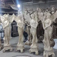 مجسمه حوری فایبرگلاس فرشته تندیس|مجسمه، تندیس، ماکت|بندرعباس, |دیوار