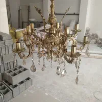 ۲تا۵شاخه۱تا۴شاخه برنز|لوستر و چراغ آویز|تهران, سازمان آب|دیوار