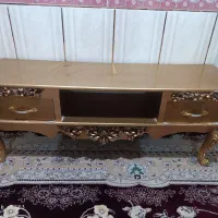 میز تلویزیون چوبی