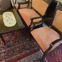 مبل نو و سالم و چوب راش