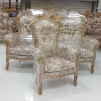 مبل سلطنتی ۷نفره مدل آنیاتمام راش درحدنو