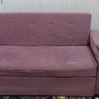 مبل تختشو 2 نفره تخت خواب شو سالم|مبلمان خانگی و میز عسلی|قم, کلهری|دیوار