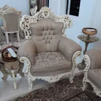 مبل استیل و میز غذاخوری ۶ نفره.سالم و خیلی تمیز|مبلمان خانگی و میز عسلی|کرج, فاز ۱ مهرشهر|دیوار