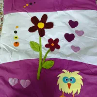 پتوی کاردست دار و سرویس خواب مخمل باکیفیت