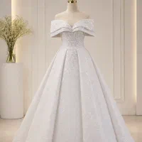 لباس عروس پرنسسی ۴۶