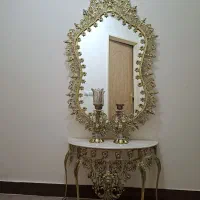 فروش آینه و شمعدان برنز