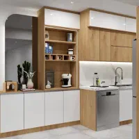 کابینت سفید قهوه ای|مصالح و تجهیزات ساختمان|دماوند, مسکن مهر گیلاوند|دیوار