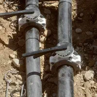 جوش لوله پلی اتیلن،در انواع سایز،تا ۲۵۰