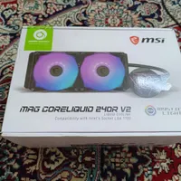 خنک کننده مایع Msi 240R V2|قطعات و لوازم جانبی رایانه|مشهد, دانشگاه فردوسی|دیوار