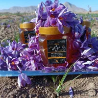 عسل زعفران صد درصد طبیعی