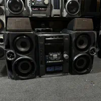 ضبط ۳۱۰۰وات سونی سلطان vx555باندها دبل ووفر خرچنگی|سیستم صوتی خانگی|گرگان, |دیوار