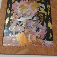 تابلو جا شمعی وسایل هفت سین