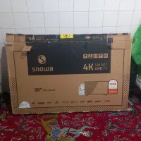 تلویزیون اسنوا50با کارتن و2عدد کنترل اصلی|تلویزیون و پروژکتور|کرمانشاه, |دیوار