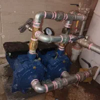 نصب پمپ آب خانگی و نصب شیرآلات