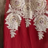 پیراهن مجلسی زنانه کار شده