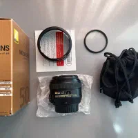لنز نیکون Nikon 50 f1.4G آنباکس شده