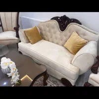 مبلمان کلاسیک 7 نفره در حد نو با پارچه نانو|مبلمان خانگی و میز عسلی|اصفهان, رسالت|دیوار