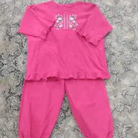 شومیز و شلوار گل برجسته گلدوزی