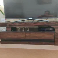 میز تلویزیون دو رو سفید و قهوه ای|میز تلویزیون|تهران, خلیج فارس|دیوار