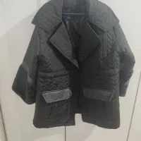 کاپشن با آستین خز