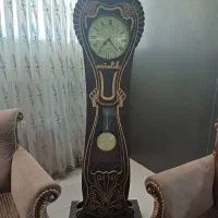 ساعت ایستاده آینه کنسول برنزی