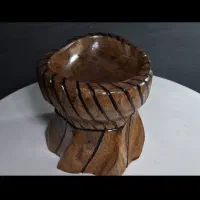 آجیل خوری و میوه خوری چوبی دست ساز