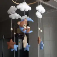 آویز تخت کودک نمدی