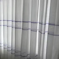 پرده حریر طرحدار