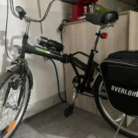 دوچرخه ۲۶ تاشو تنها دو بار استفاده شده و نو نو نو