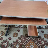 میز کامپیوتر فلزی به همراه صندلی فلزی|میز تحریر و کامپیوتر|مشهد, نوید|دیوار