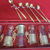 سرویس شربت خوری طلایی