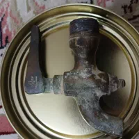 دوعدد شیر برنجی قدیمی مهردار|کلکسیون اشیاء عتیقه|رودهن, |دیوار