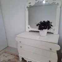 آینه کنسول ام دی آف سفید