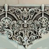 کتیبه پرده قاب پرده