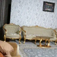 مبل سلطنتی 9نفره بانهارخوری|مبلمان خانگی و میز عسلی|مشهد, جانباز|دیوار