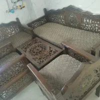 ست مبلمان سنتی|مبلمان خانگی و میز عسلی|شهرضا, |دیوار