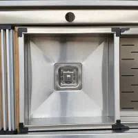 تخفیف  ۴۰٪ سینک باکسی گرانیت هود گاز توکار DT8
