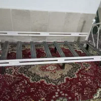 فروش تخت فرفورژه به علت جابجایی|تخت و سرویس خواب|چناران, |دیوار