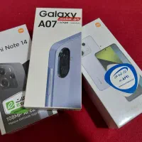 samsung a07 . note 14   .  note 13 pro 5G