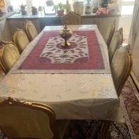 میز نهار خوری ۸ نفره تمیزو سالم|میز و صندلی غذاخوری|ورامین, ورامین|دیوار