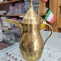 دله قهوه برنجی اصل|سماور، چای‌ساز، قهوه‌ساز|کاکی, |دیوار