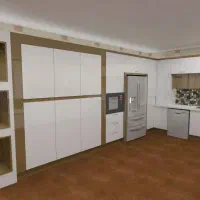 طراحی و اجرای کابینت آشپزخانه و کمد دیواری