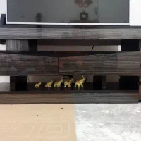 میز تلویزیون چوبی