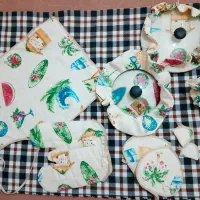 سرویس اشپزخانه|سفره، حوله، دستمال آشپزخانه|کنگاور, |دیوار